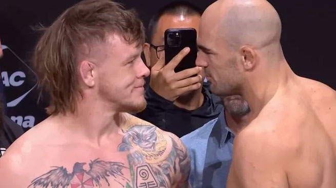Jimmy Crute’s Masterclass Submission at UFC Perth