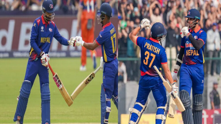 Historic moment for Nepal cricket as they defeat West Indies