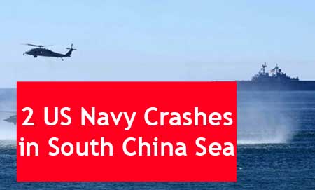 Two US Aircraft Crashes in South China Sea Raise Concerns. Breaking News Now