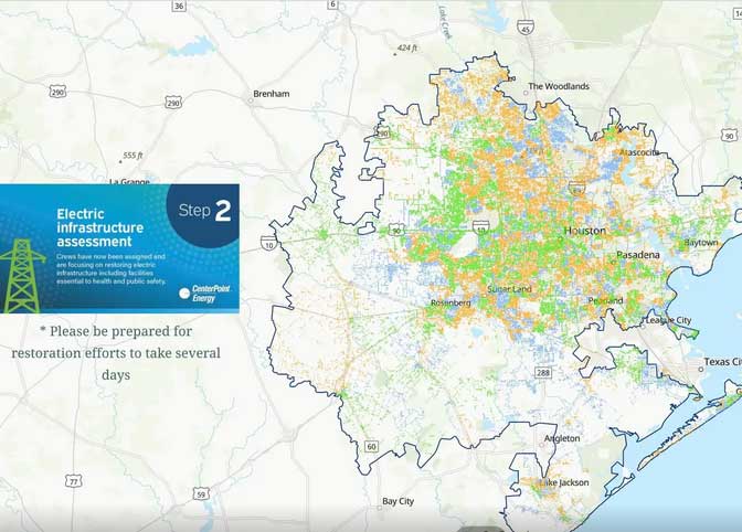 HOUSTON POWER OUTAGE