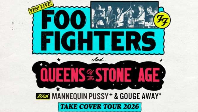 Foo Fighters Announce 2026 Tour with Queens of the Stone Age