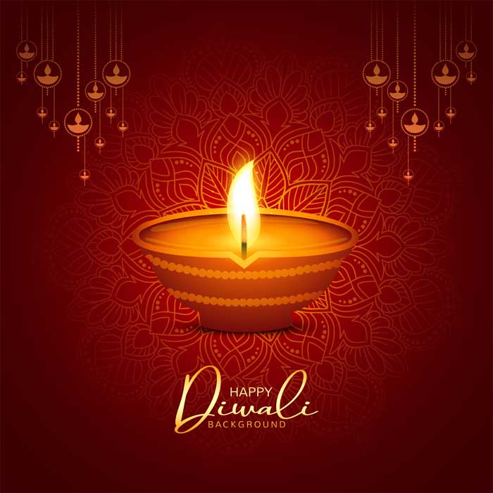2025 Diwali Wishes in English, Hindi and French.दीपावली की शुभकामनाएं!