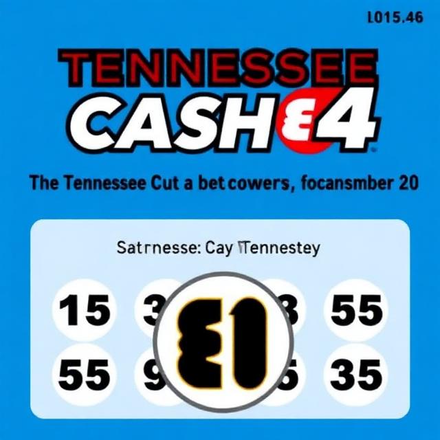 Lucky Numbers: Tennessee Cash 4 Draws Winning Combination for Saturday, December 20