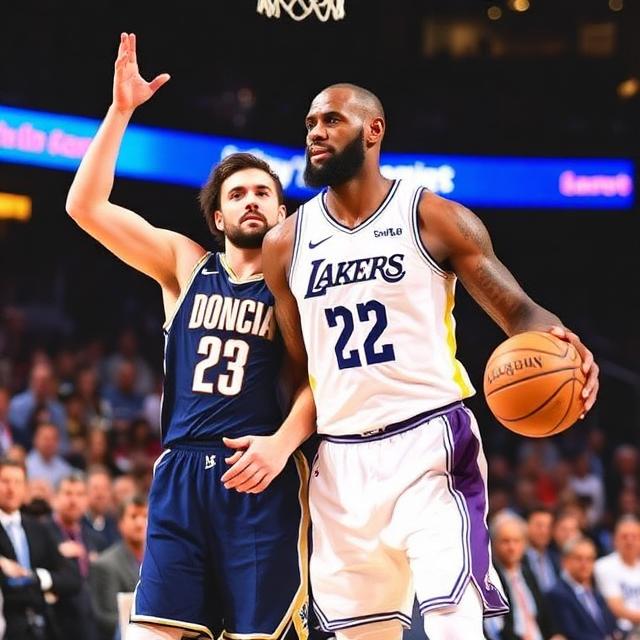 NBA Betting Odds & Lakers Tickets: Luka Doncic and LeBron James Lead Dominant 125-101 Win Over Kings