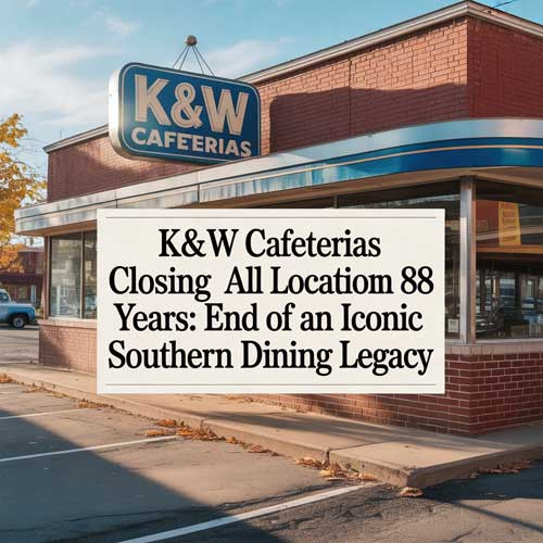 k & w cafteria closing usa news today