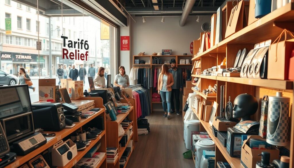 tariff relief consumer goods