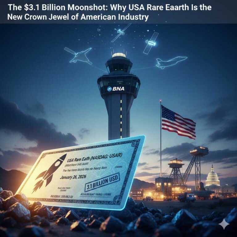The $3.1 Billion Moonshot: Why USA Rare Earth Is the New Crown Jewel of American Industry