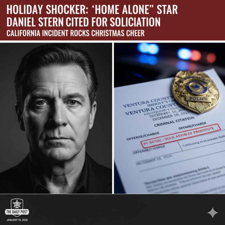 ‘Home Alone’ Star Daniel Stern Cited for Solicitation of a Prostitute in California