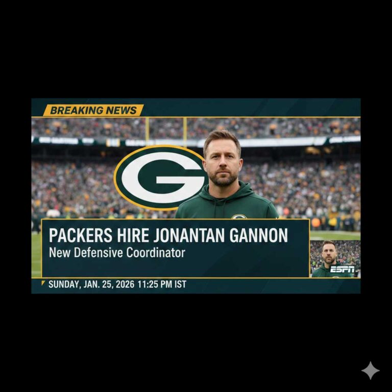 Redemption in Titletown: Green Bay Packers Hire Jonathan Gannon as Defensive Coordinator