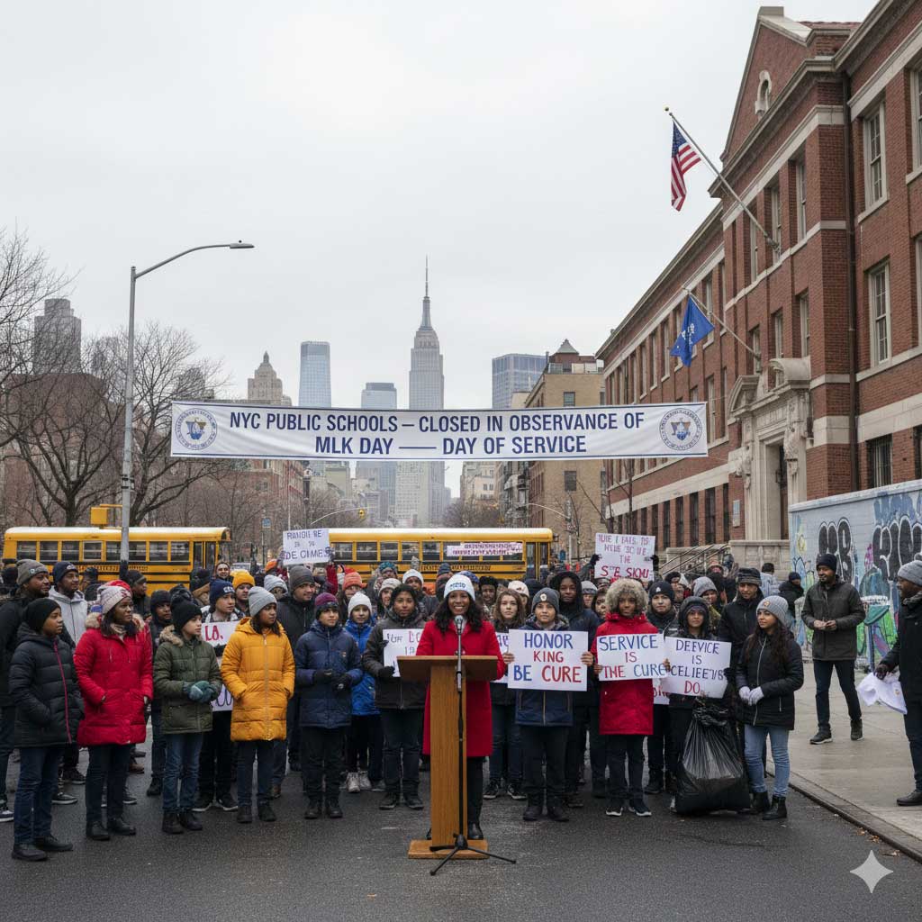 mlk usa nyc school close ne