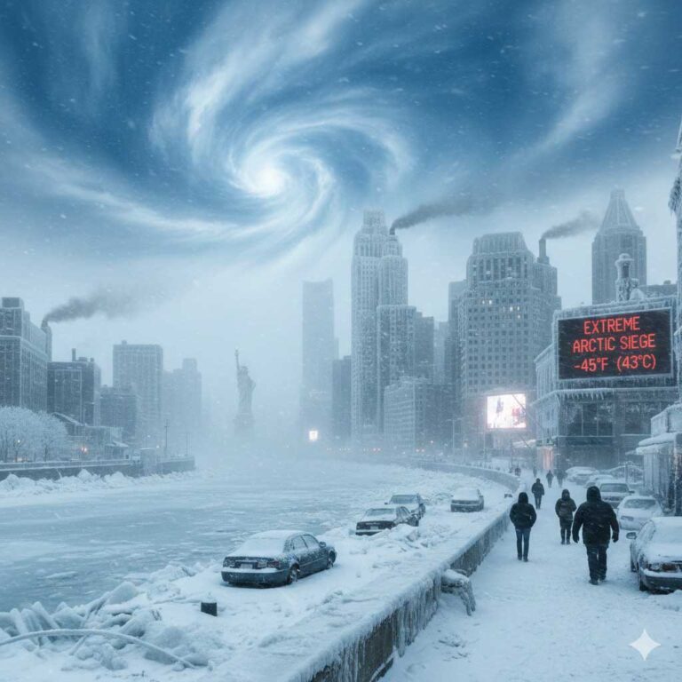 Arctic Siege: Frigid Temperatures and Polar Vortex Plunge Hit the Midwest and Northeast