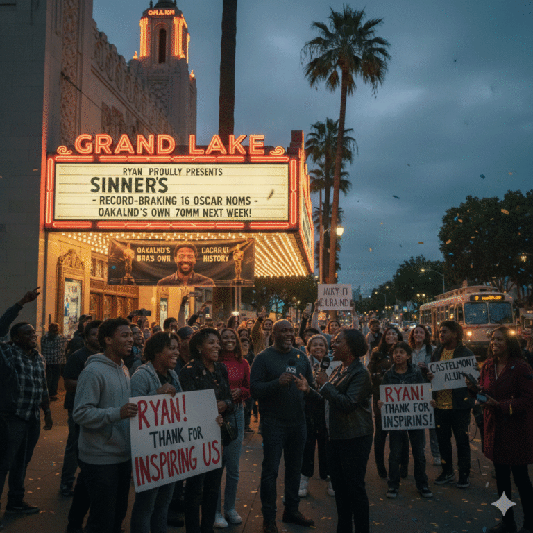 Oakland’s Own: How Ryan Coogler’s ‘Sinners’ Shattered Oscar Records and Galvanized a City