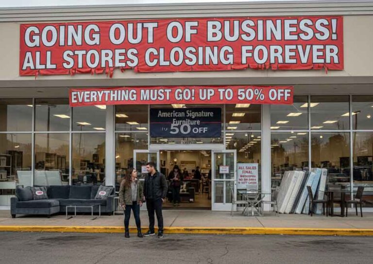 The Fall of a 78-Year-Old Giant: All 89 American Signature and Value City Furniture Stores to Close