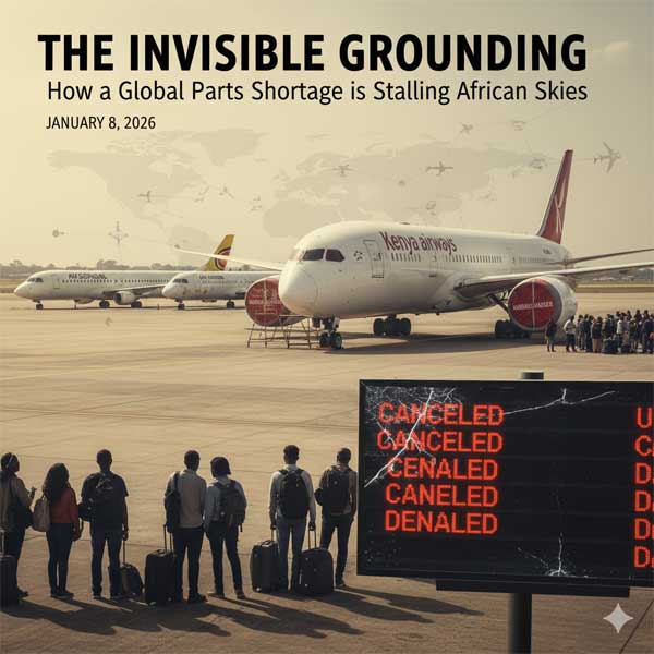 The Invisible Grounding: How a Global Parts Shortage is Stalling African Skies