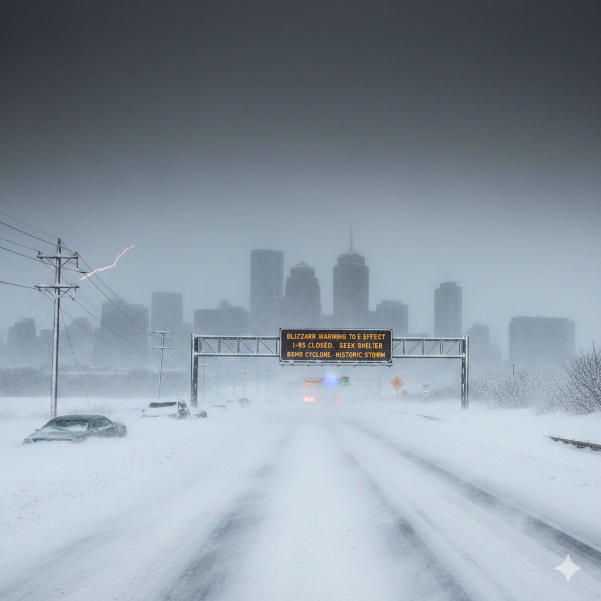 Northeast Braces for “Historic” Bomb Cyclone: Millions Under Blizzard Warnings Along I-95