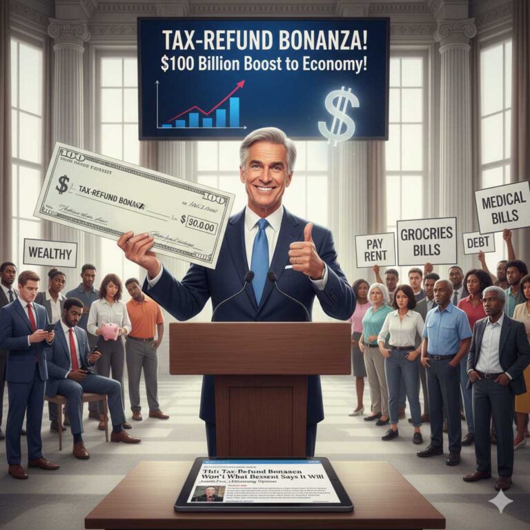 This Tax-Refund Bonanza Won’t Do What Bessent Says It Will
