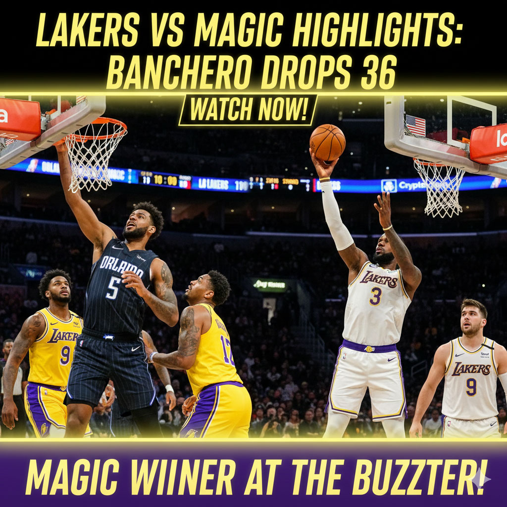 LAKERS VS MAGIC