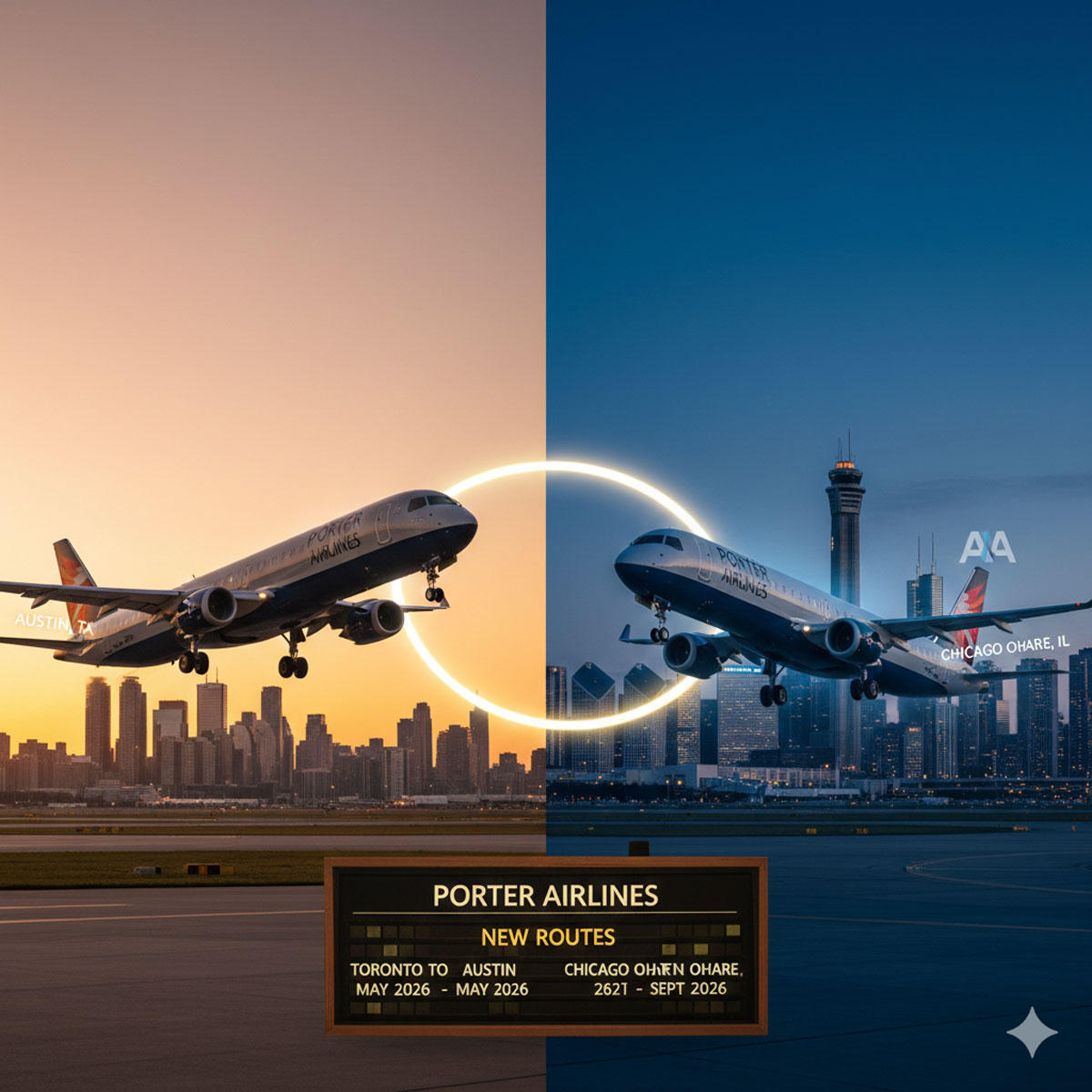 Porter Airlines Expands U.S. Footprint: New Nonstop Austin Service and Chicago O’Hare Upgrade