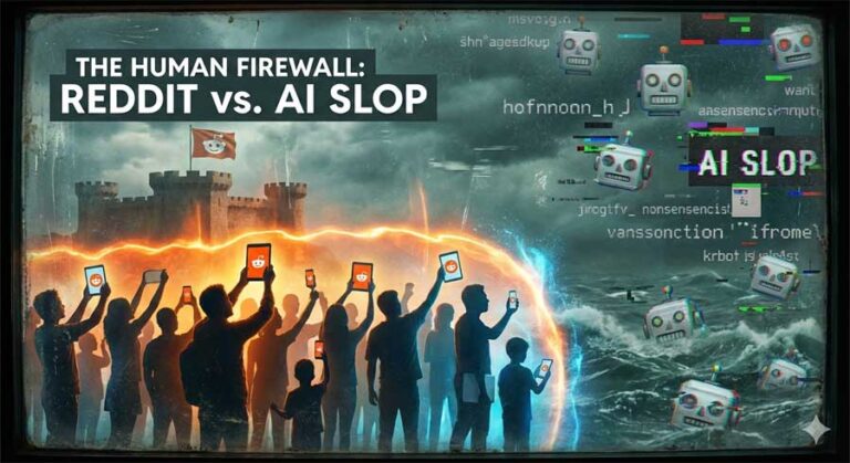 The Human Firewall: How Reddit Conquered the Era of ‘AI Slop’ to Become the Internet’s Last Trusted Bastion