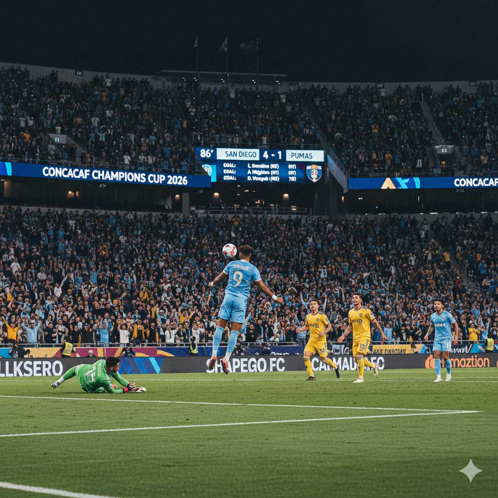 San Diego FC Stuns Pumas UN