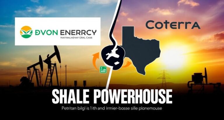 Devon Energy and Coterra Energy Merge to Create $58 Billion Shale Powerhouse, Reshaping U.S. Oil Market Dynamics