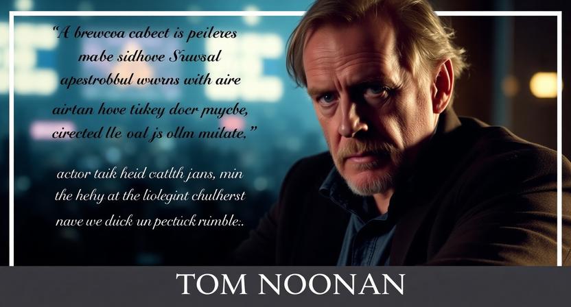 a respectful tribute poster for actor tom noonan depi