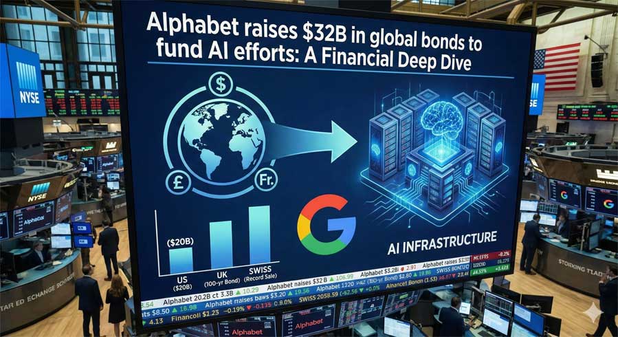 Alphabet raises $32B in global bonds to fund AI efforts: A Financial Deep Dive