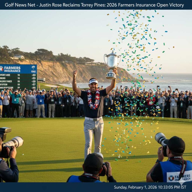 Justin Rose Reclaims Torrey Pines: 2026 Farmers Insurance Open Victory and Prize Money Payout Breakdown