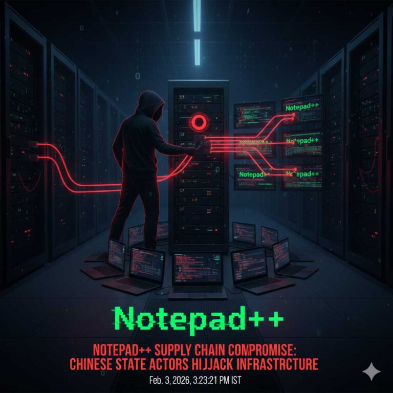 Notepad++ Supply Chain Compromise: Chinese State Actors Hijack Infrastructure