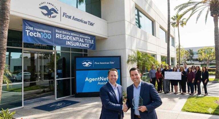 First American Title Named a 2026 HousingWire Tech100 Real Estate Winner: Innovating RESIDENTIAL TITLE INSURANCE
