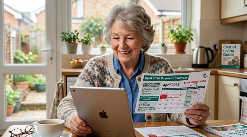 DWP Payment Date Change