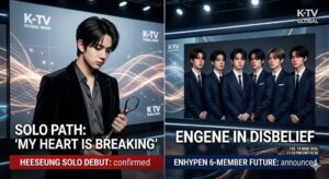 ENHYPEN in Shock: Heeseung Departs Group to Pursue Solo Career