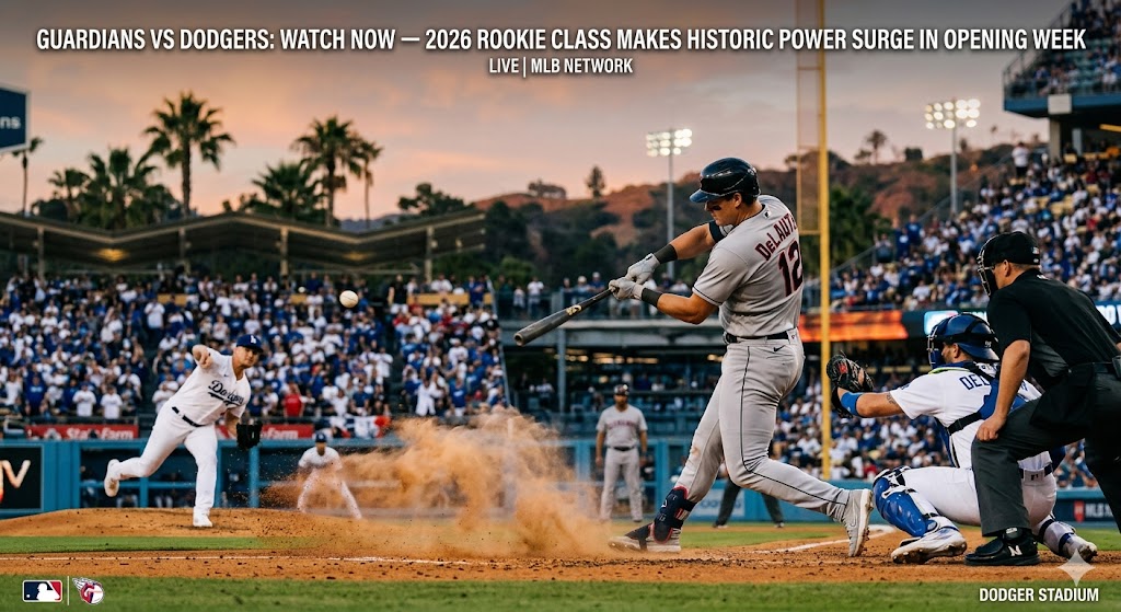 Guardians vs. Dodgers WATCH NOW