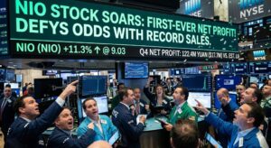 NIO Stock Soars as Chinese EV Giant Defies Odds with First-Ever Quarterly Profit