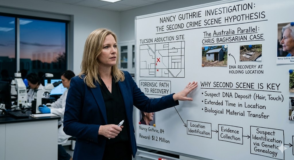 Nancy Guthrie Investigation: Why a ‘Second Crime Scene’ Could Be the Key to Finding Savannah Guthrie’s Mother