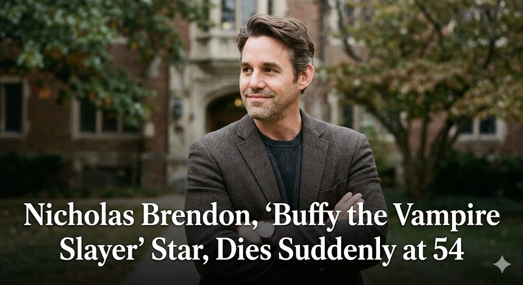 Nicholas Brendon Cause of Death: Buffy the Vampire Slayer Star Dies Suddenly at 54 3 Nicholas Brendon Cause of Death: Buffy the Vampire Slayer Star Dies Suddenly at 54