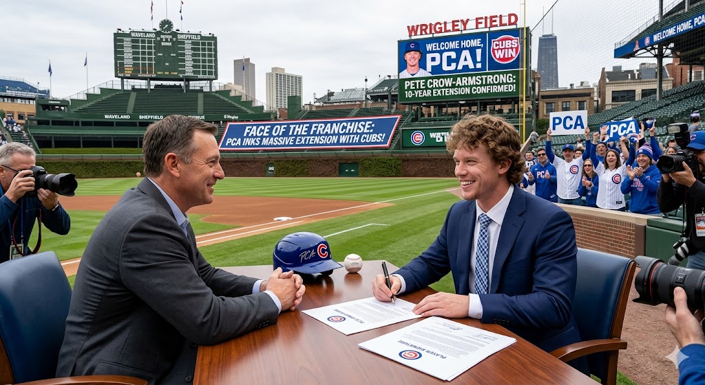 Pete Crow-Armstrong: The Face of the Franchise Inks Massive Extension with Cubs