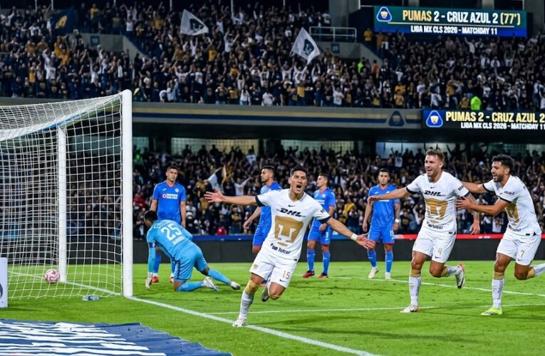 WATCH NOW Highlights and goals from Pumas 2-2 Cruz Azul in Liga MX