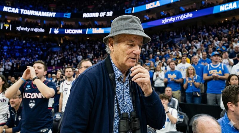 bill Murray Becomes UConns Ultimate Lucky Charm in 2026 March Madness Run