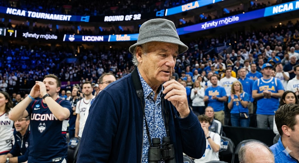 Ghostbuster in the Bleachers: Bill Murray Becomes UConn’s Ultimate Lucky Charm in 2026 March Madness Run