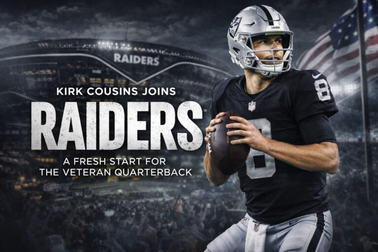 Kirk Cousins Joins Raiders: A Fresh Start for the Veteran Quarterback