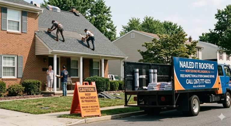 Nailed It Roofing Expands to Willingboro, NJ: A New Standard for Storm Damage Restoration and Roof Replacement in Burlington County