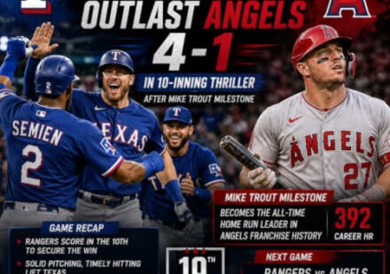 Rangers Outlast Angels
