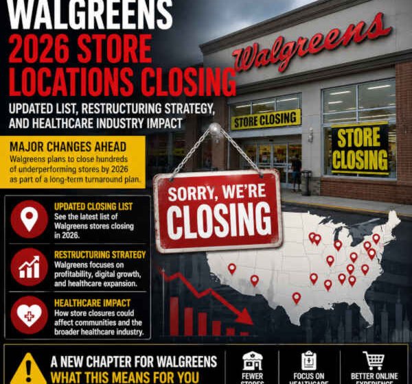 Walgreens 2026 Store Locations Closing