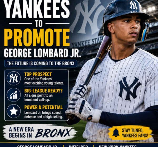Yankees Promote Top Prospect George Lombard Jr