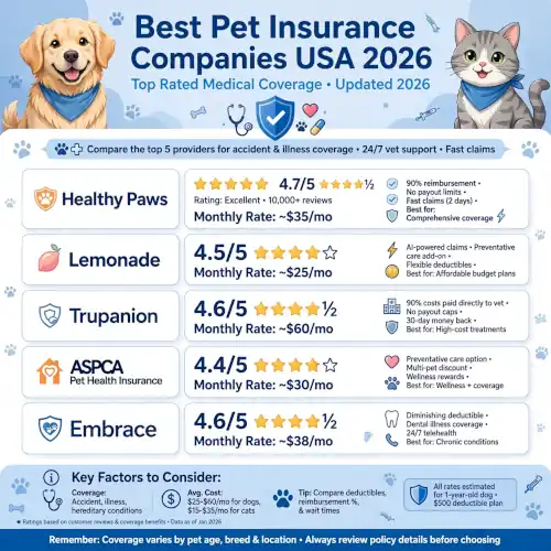best pet insurance usa 2026