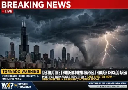 chicago tornado warnings