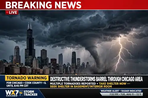 chicago tornado warnings