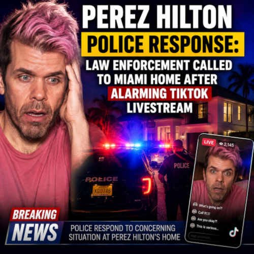 Perez Hilton Police Response afetr tiktok video